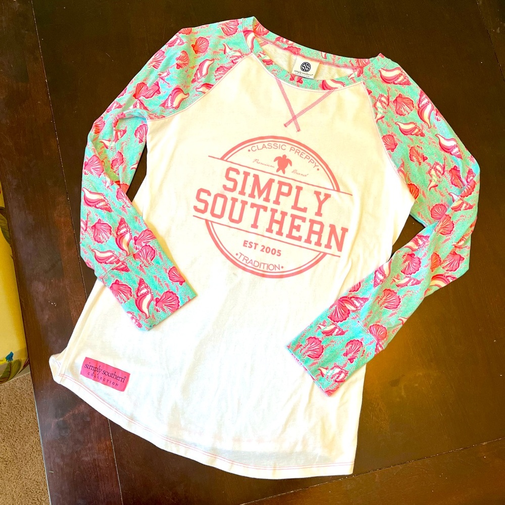 Simply Southern baseball tee